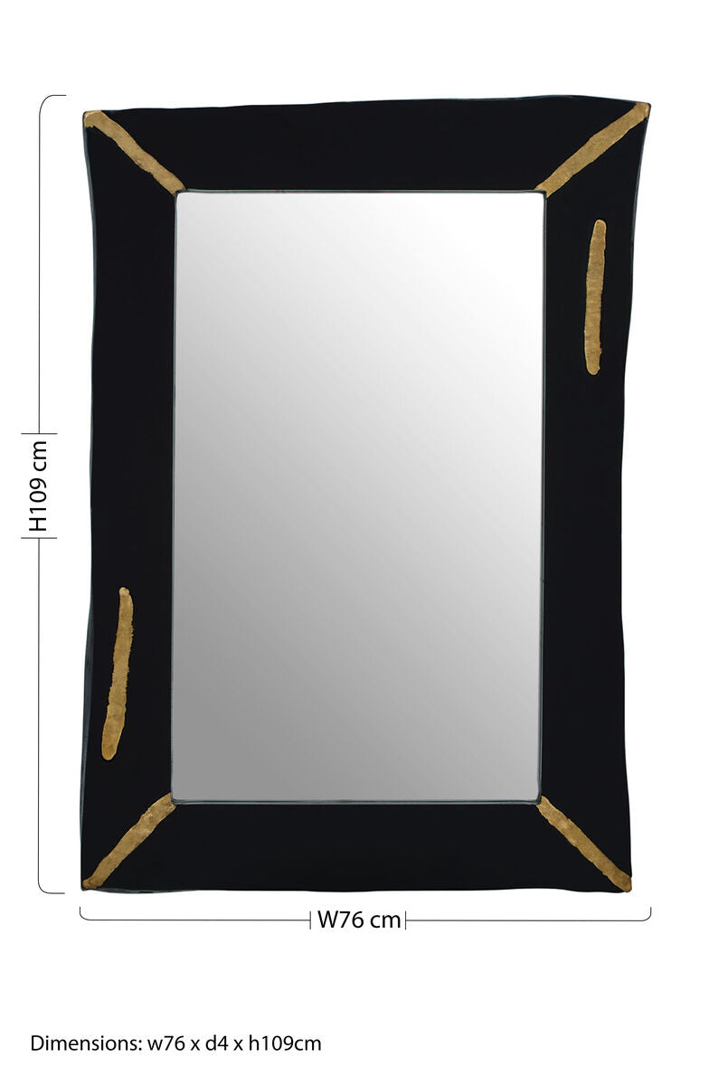 Black Wall Mirror | Asamra