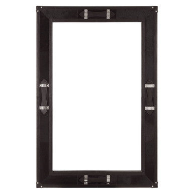 Leather Frame Mirror | Kensington Townhouse