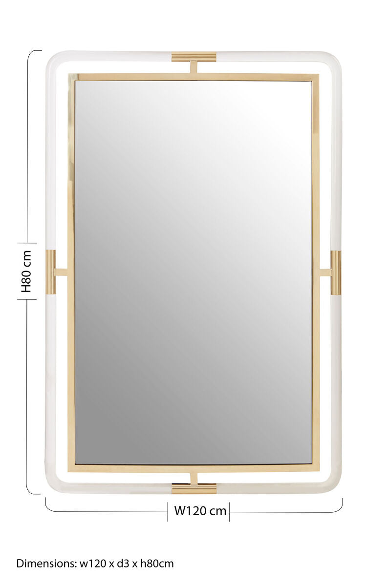 Dual Lined Wall Mirror | Remo