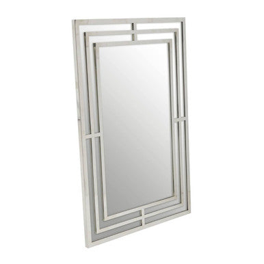 Silver Frame Wall Mirror | Avelino
