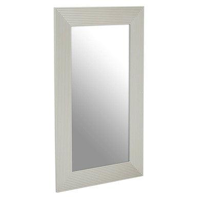 Bevelled Edge Champagne Silver Wall Mirror | Duvali