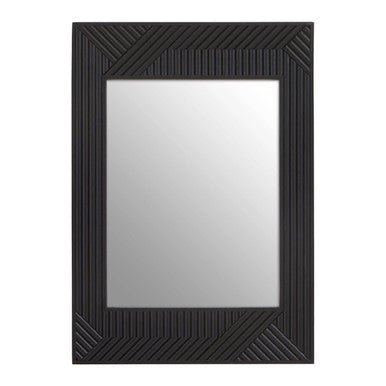 Black Finish Wall Mirror | Jakara