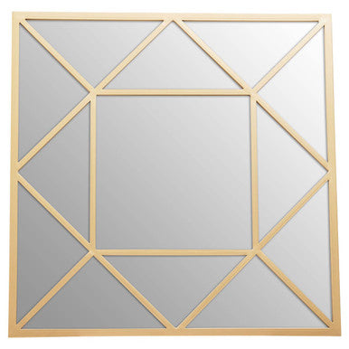 Gold Frame Wall Mirror | Descartes
