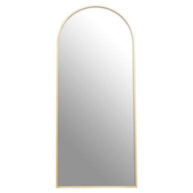 Gold Finish Wall Mirror | Descartes