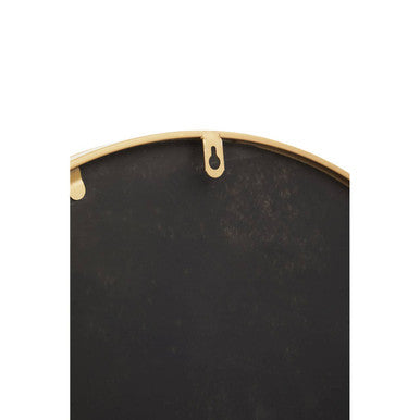 Gold Finish Wall Mirror | Descartes