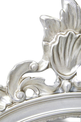 Teramo Silver Finish Wall Mirror