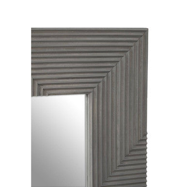 Grey Wash Mango Wood Wall Mirror | Suar