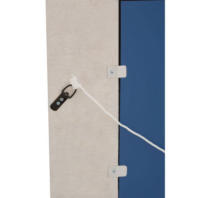 Black Wall Mirror with Seashell Inlay | Palu