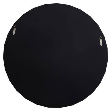 Jade Round Grey Wall Mirror