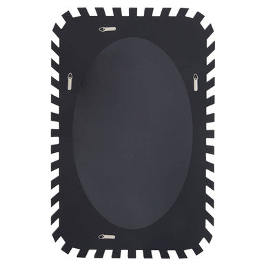 Jade Silver Sunburst Wall Mirror