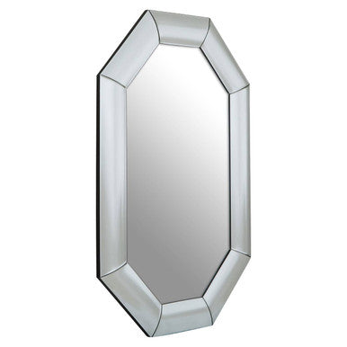 Silver Octagon Wall Mirror | Josie