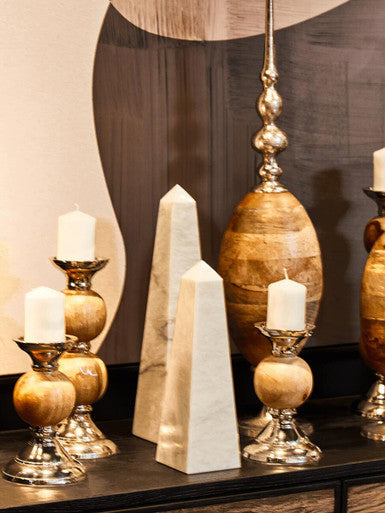 Aluminium Large Obelisk Ornament | Hampstead