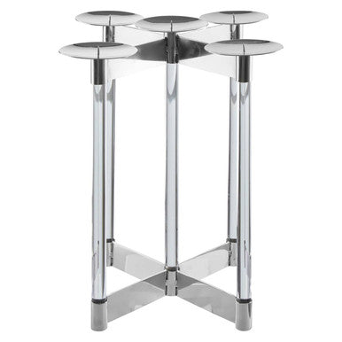 Silver Candelabra | Lucita