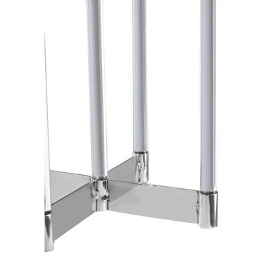 Silver Candelabra | Lucita