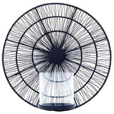 Enzo Black Wire Wall Sconce Candle Holder