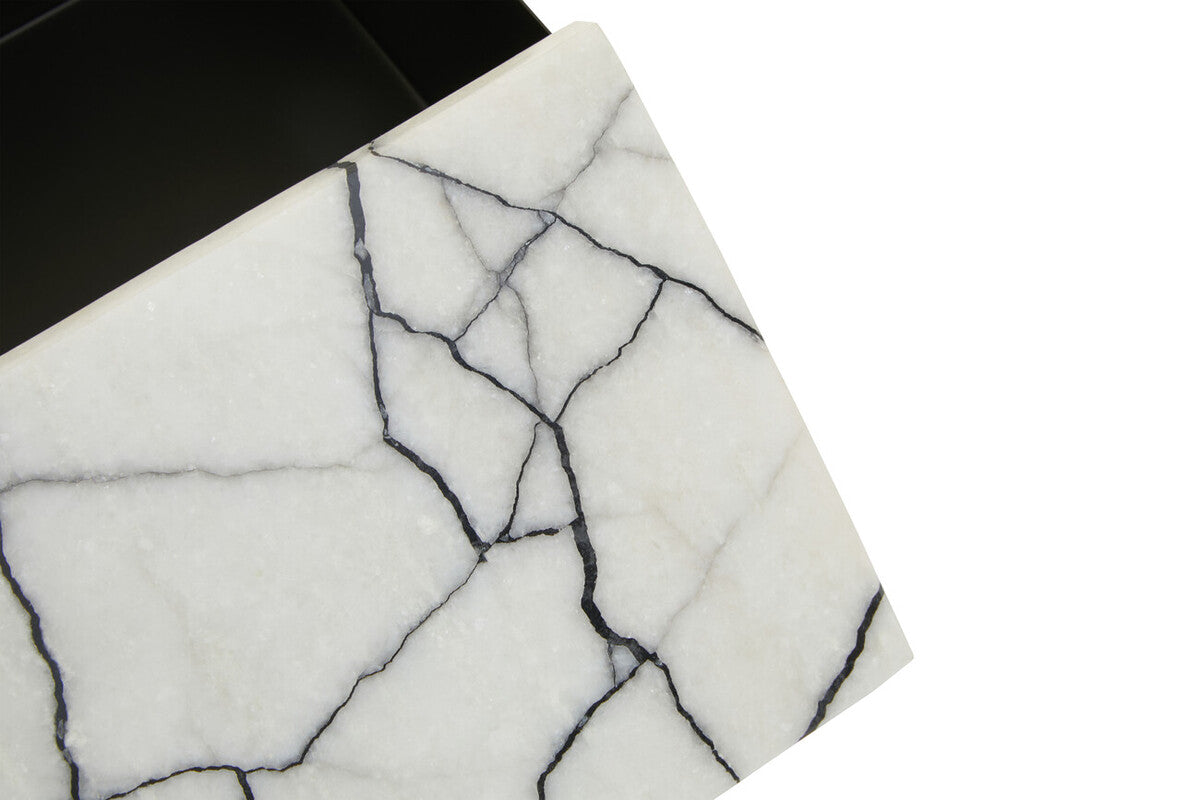 Marmara Large Marble Trinket Box