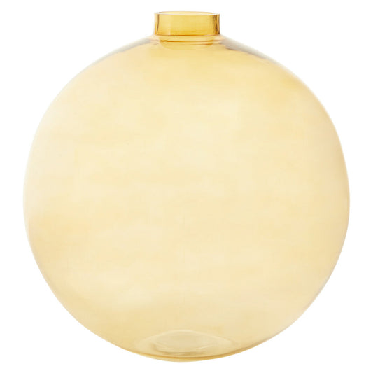 Bree Amber Glass Vase