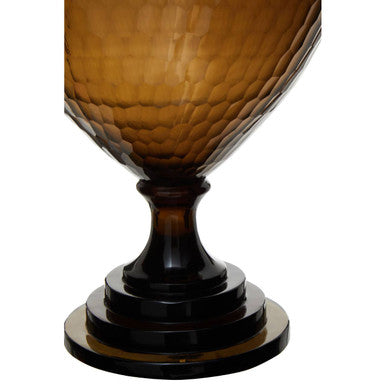 Cortina Large Honeycomb Glass Candle Holder