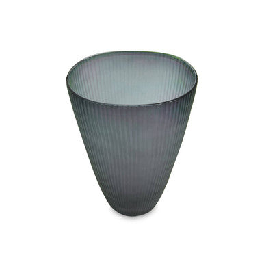 Small Grey Glass Vase | Hessa