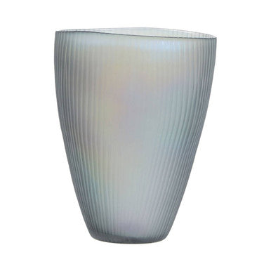 Small Grey Glass Vase | Hessa