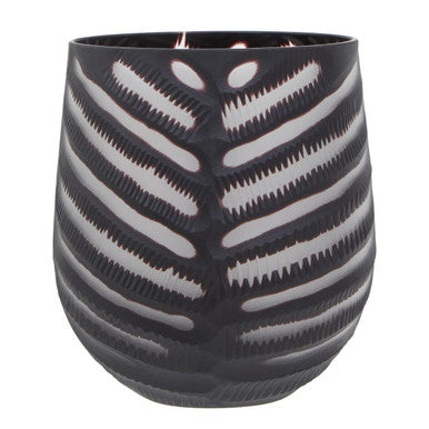 Small Chevron Cut Vase | Hessa