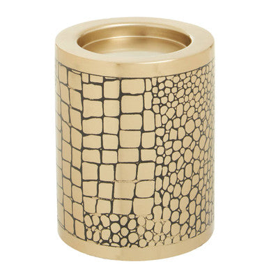 Small Crocodile Pattern Candle Holder | Meko