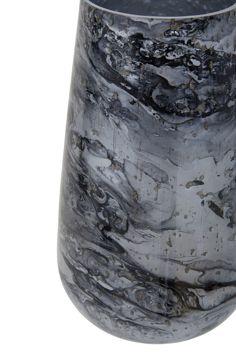 Garan Grey Marble Effect Large Vase
