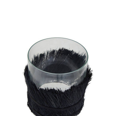 Black Medium Candle Holder | Kuta