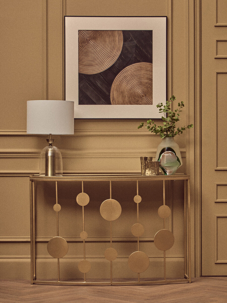 Set Of Two Gold Tealight Holders | Akola