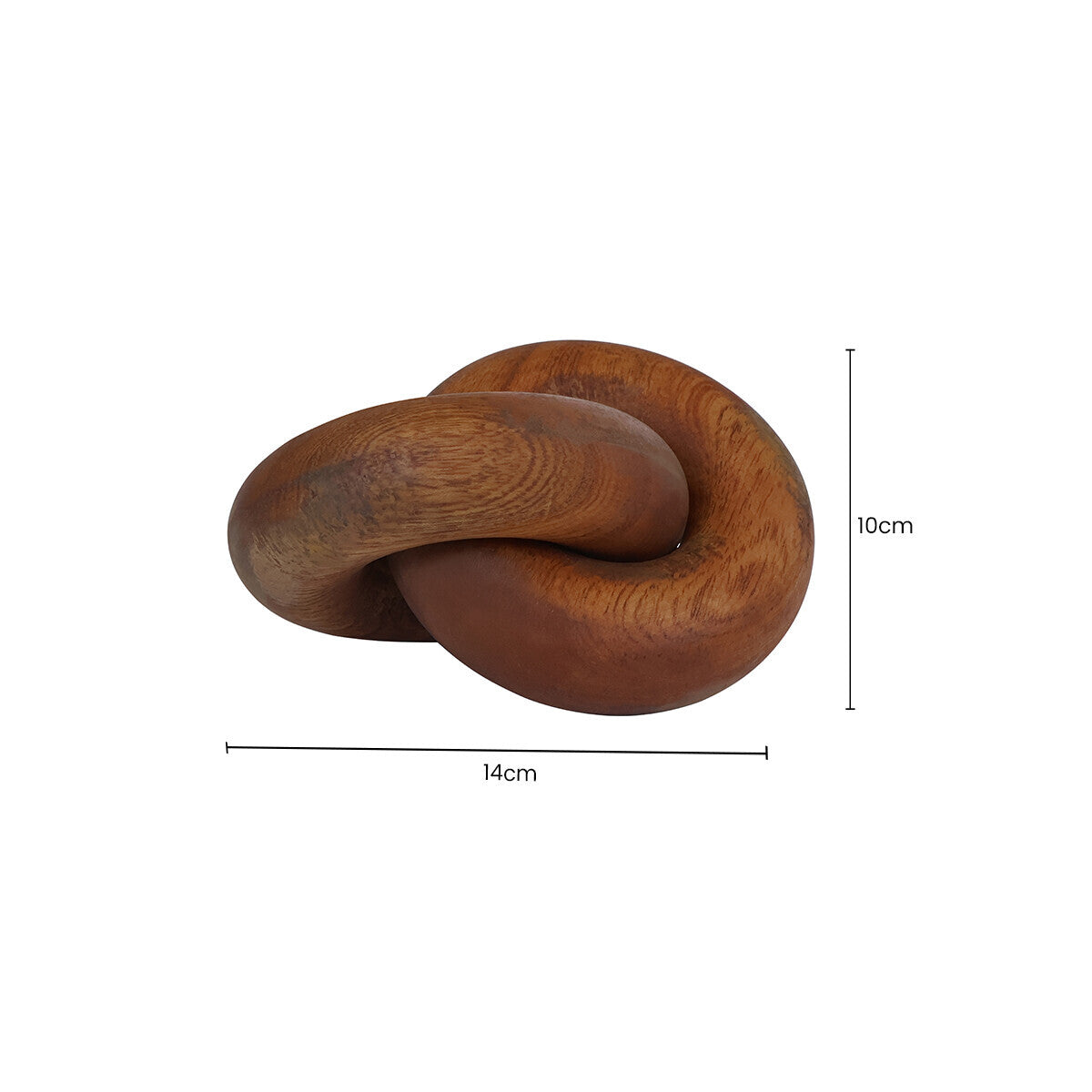 Brown Wood Small Knot Decor | Cato