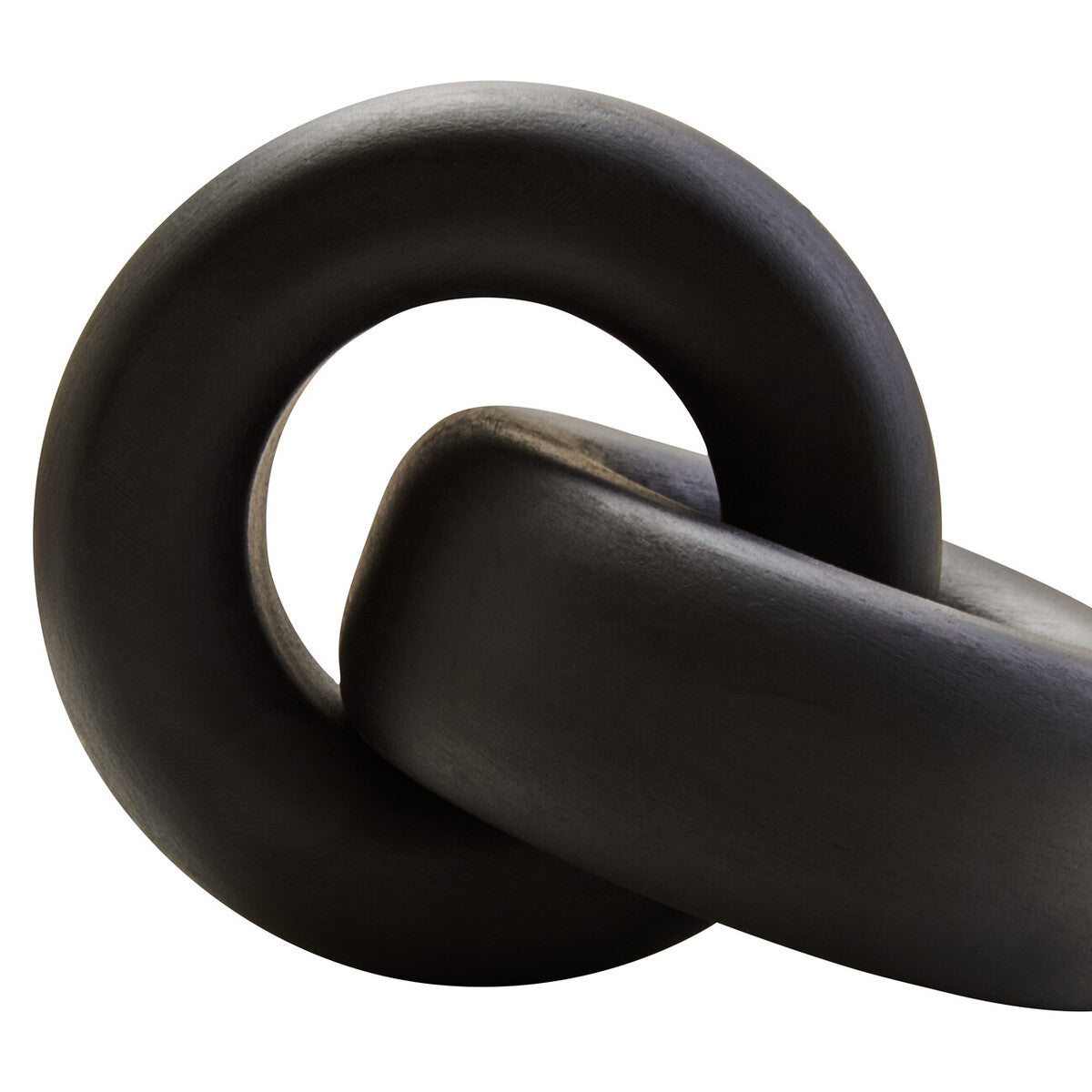 Black Wood Large Knot Decor | Cato