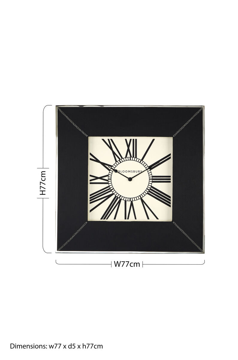 Kensington Townhouse Square Wall Clock