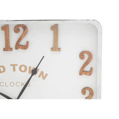 Pocket Style Square Wall Clock | Hampstead