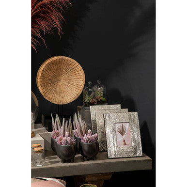 Silver Hammered Effect 5 x 7 Photo Frame | Safia