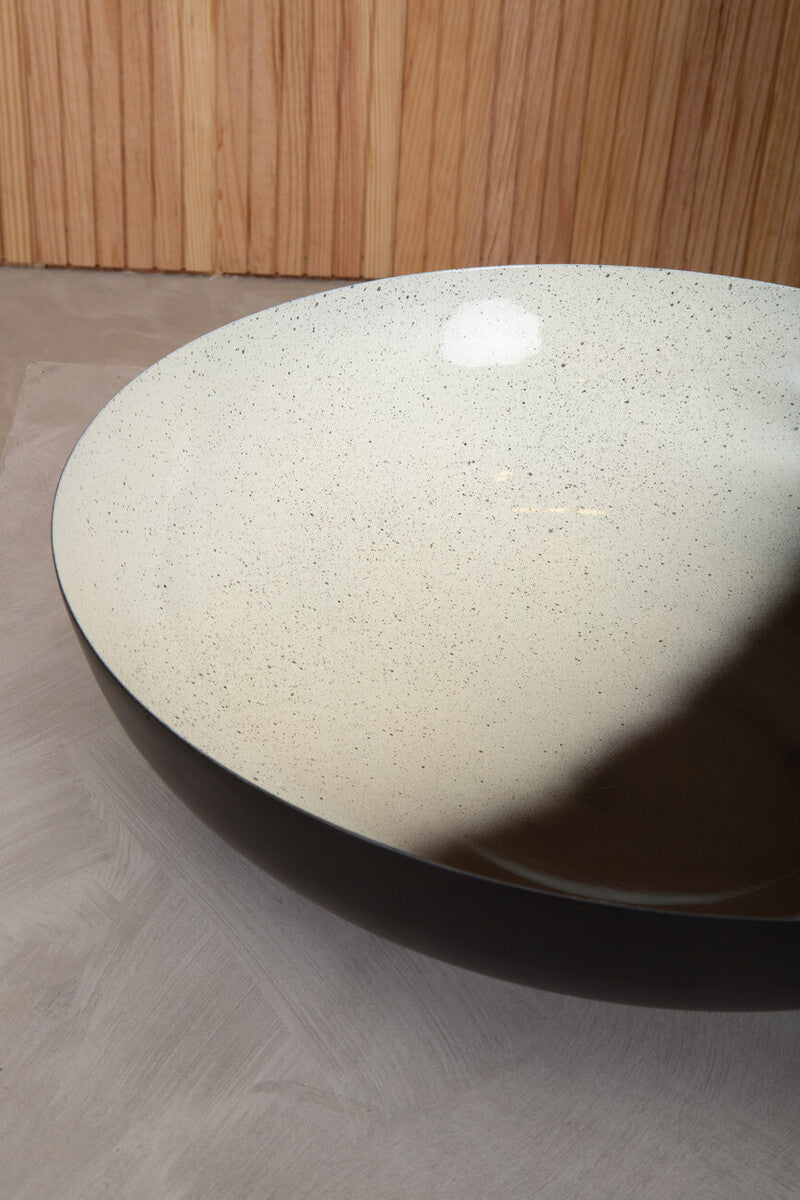 Ramus Black And White Ombre Bowl