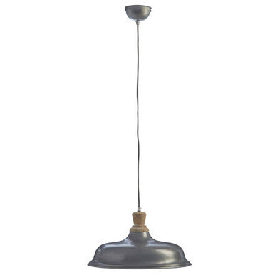 Oslo Small Pendant Light with Zinc Finish