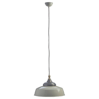 Large White Bowl Shaped Pendant Light | Oslo