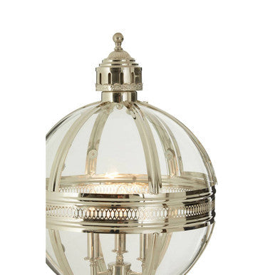 Nickel Finish Table Lamp | Hampstead