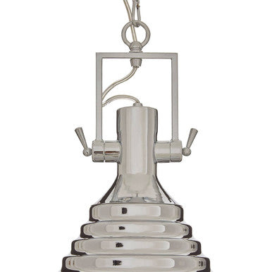 Small Chrome Pendant Light | Lexington