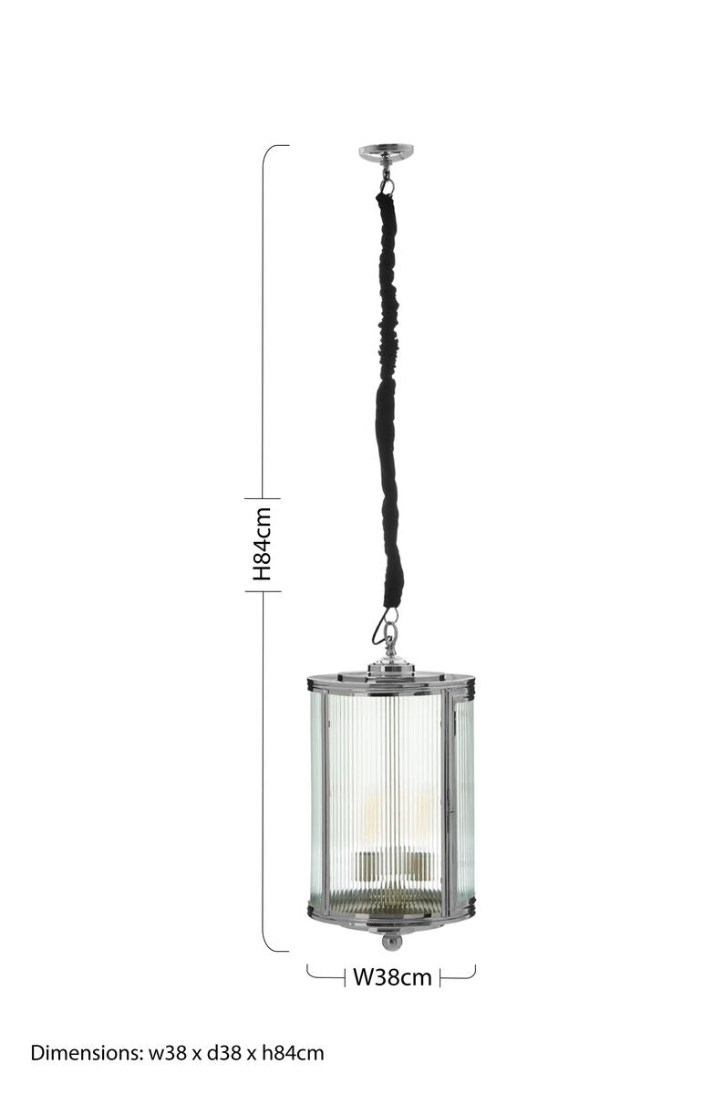 Large Glass Pendant Light | Calina