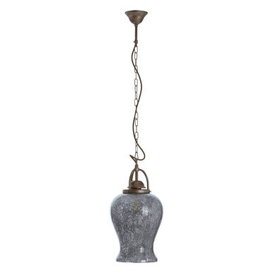 Terina Antique Silver Finish Pendant Light