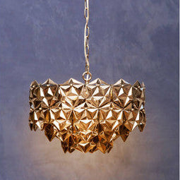 Smoked Grey Glass Chandelier | Rydello