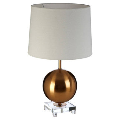 Gold Sphere Table Lamp | Zena