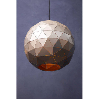 Mateo Medium Silver Finish Pendant Light