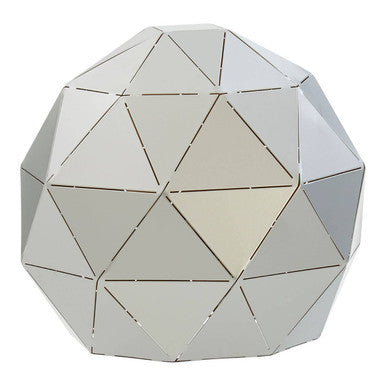 Silver Finish Table Lamp | Mateo