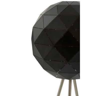 Black Finish Floor Lamp | Mateo