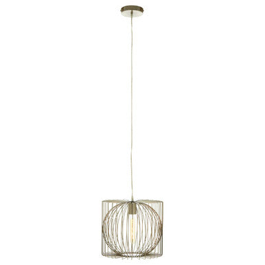 Silver Finish Pendant Light | Aselo