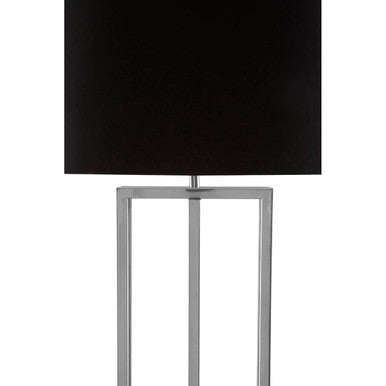Nickel Finish Rectangular Floor Lamp | Skye