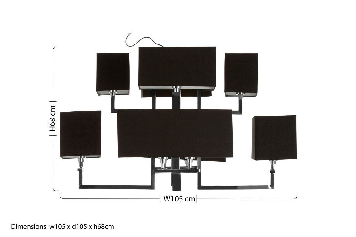 Skye 12 Bulb Pendant Light