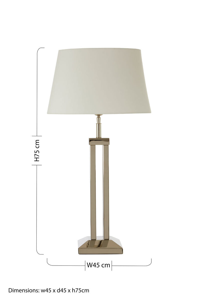 Table Lamp with Dual Rod Base | Skye